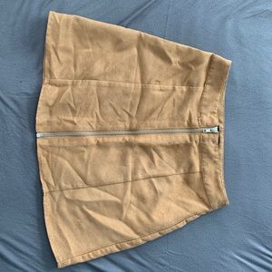 Zip up skirt